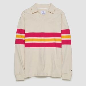 NOAH NYC Pitch Perfect Collection Knit Polo Shirt